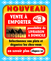 NOUVEAU Vente à emporter